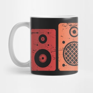 Retro Vintage Audiophile Speakers Mug